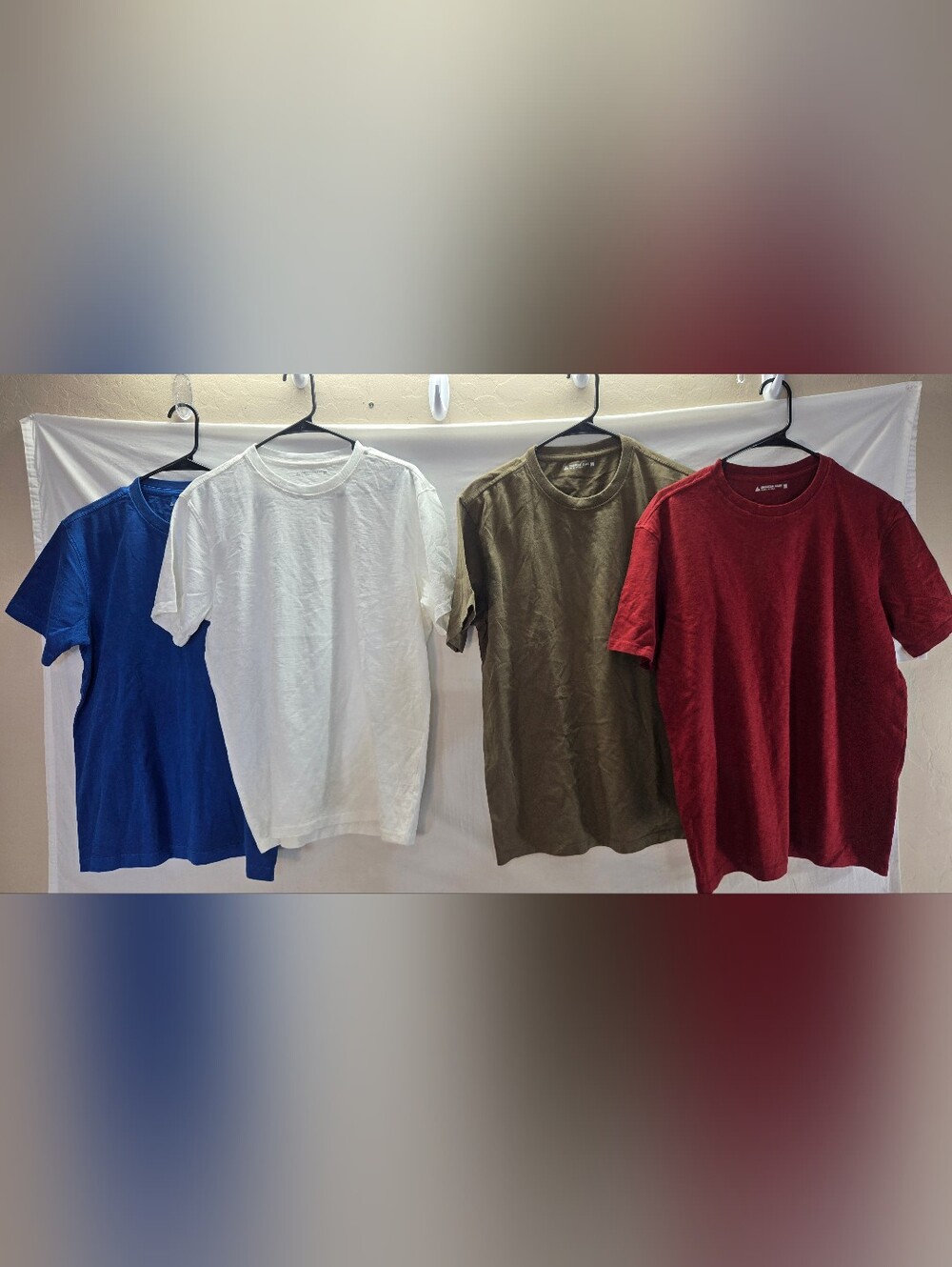 Lot of 4 American Giant Men's Medium Short Sleeve Shirts NWOT